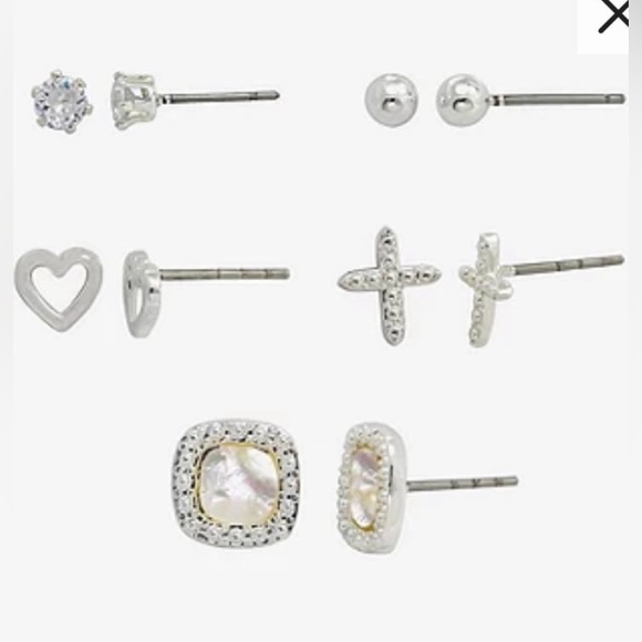 Sparkle Allure Fine Silver Plated CZ Earrings - Picture 3 of 7